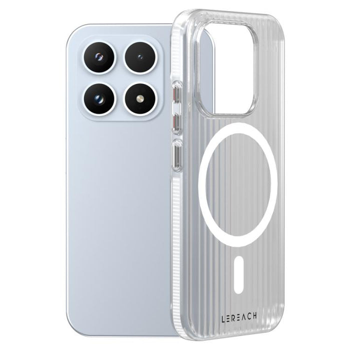 Funda magnética antideslizante de doble cara para teléfono LeReach TOC Icicle Series Ice Mist, For Xiaomi 17 Ultra, For Xiaomi 17 Pro Max, For Xiaomi 17 Pro, For Xiaomi 17