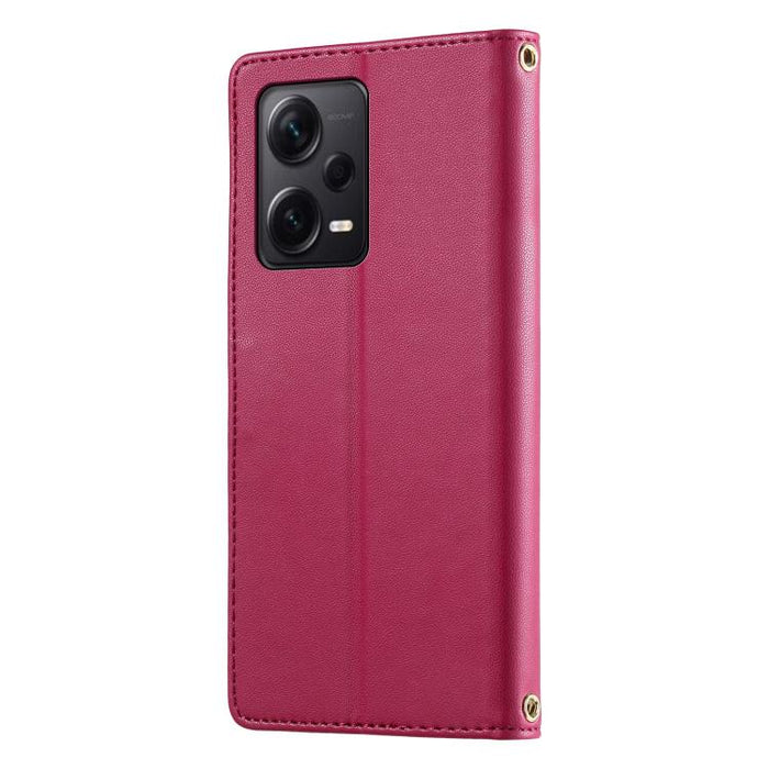 Funda para teléfono de piel vegana con cierre magnético y diseño de lindos gatos., For Redmi Note 12 Pro+ Global, For Redmi Note 12 Pro 5G Global / Speed, For Redmi Note 12 5G Global / Poco X5
