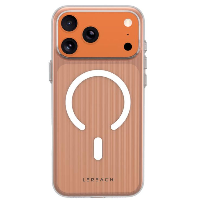 Funda magnética antideslizante de doble cara para teléfono LeReach TOC Icicle Series Ice Mist, For iPhone 17 Pro Max, For iPhone 17 Pro, For iPhone 17, For iPhone Air