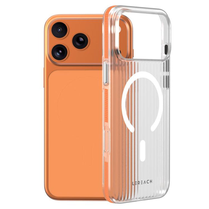 Funda magnética antideslizante de doble cara para teléfono LeReach TOC Icicle Series Ice Mist, For iPhone 17 Pro Max, For iPhone 17 Pro, For iPhone 17, For iPhone Air