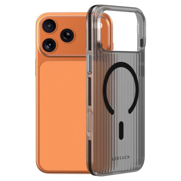 Funda magnética antideslizante de doble cara para teléfono LeReach TOC Icicle Series Ice Mist, For iPhone 17 Pro Max, For iPhone 17 Pro, For iPhone 17, For iPhone Air