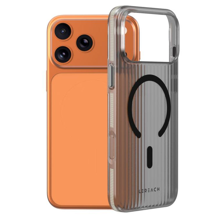 Funda magnética antideslizante de doble cara para teléfono LeReach TOC Icicle Series Ice Mist, For iPhone 17 Pro Max, For iPhone 17 Pro, For iPhone 17, For iPhone Air