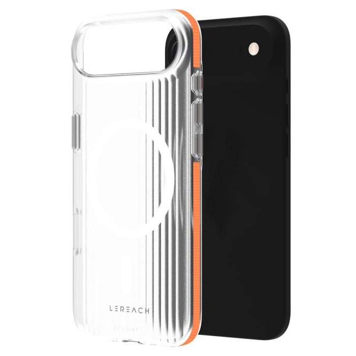 Funda magnética antideslizante de doble cara para teléfono LeReach TOC Icicle Series Ice Mist, For iPhone 17 Pro Max, For iPhone 17 Pro, For iPhone 17, For iPhone Air