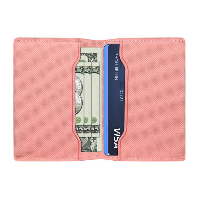 Cartera magnética con tarjetero Denior V26 con textura de piel vegana