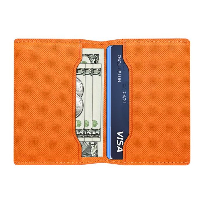 Cartera magnética con tarjetero Denior V26 con textura de piel vegana