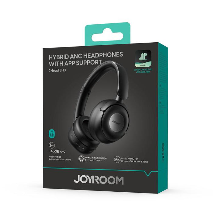 Auriculares Bluetooth híbridos con cancelación activa de ruido JR-JH3 de la serie JHead de JOYROOM, JR-JH3