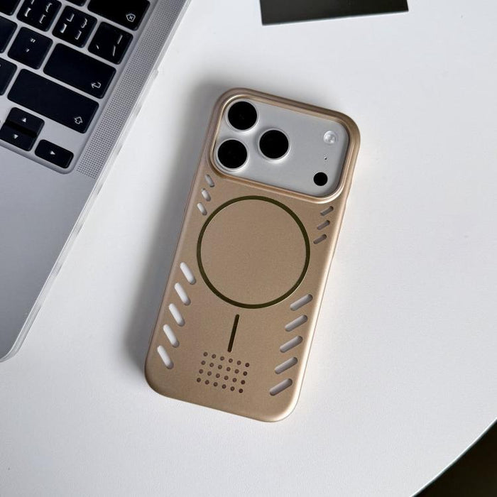 Funda magnética para teléfono de PC con pintura metálica y refrigeración, For iPhone 13 Pro, For iPhone 13