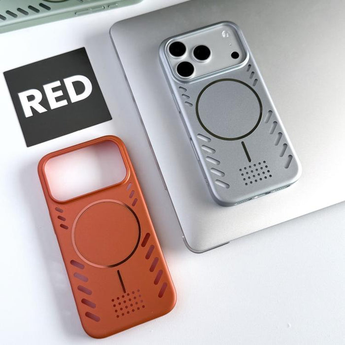 Funda magnética para teléfono de PC con pintura metálica y refrigeración, For iPhone 13 Pro, For iPhone 13