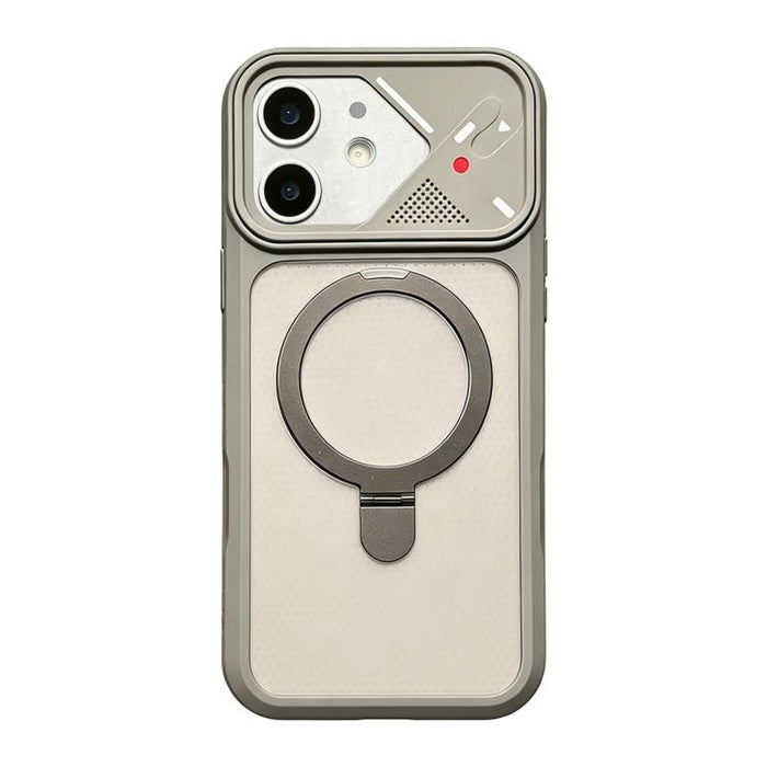 Funda magnética para teléfono con soporte giratorio Ice Armor, For iPhone 12 Pro Max, For iPhone 12 Pro, For iPhone 11