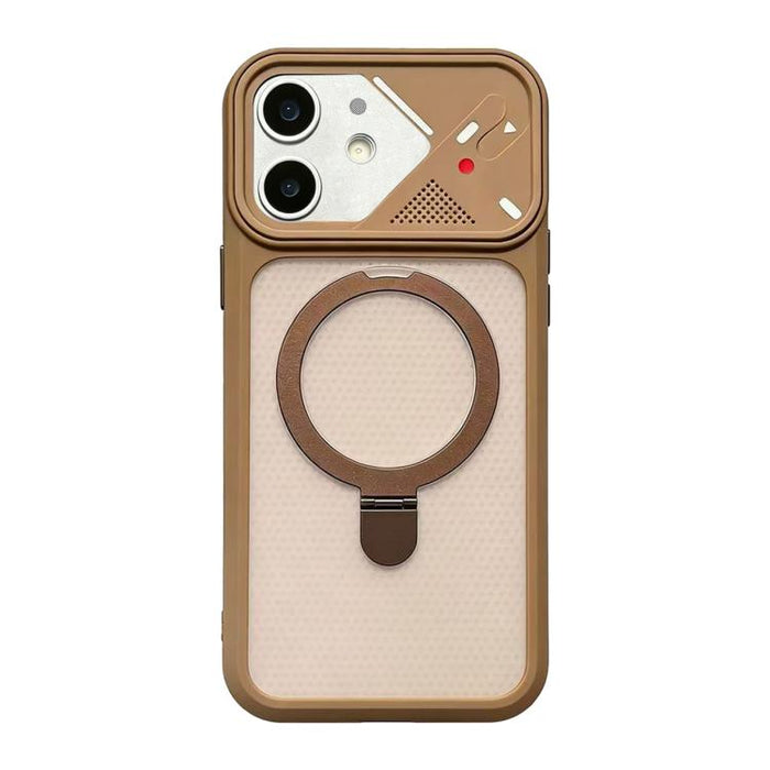 Funda magnética para teléfono con soporte giratorio Ice Armor, For iPhone 12 Pro Max, For iPhone 12 Pro, For iPhone 11