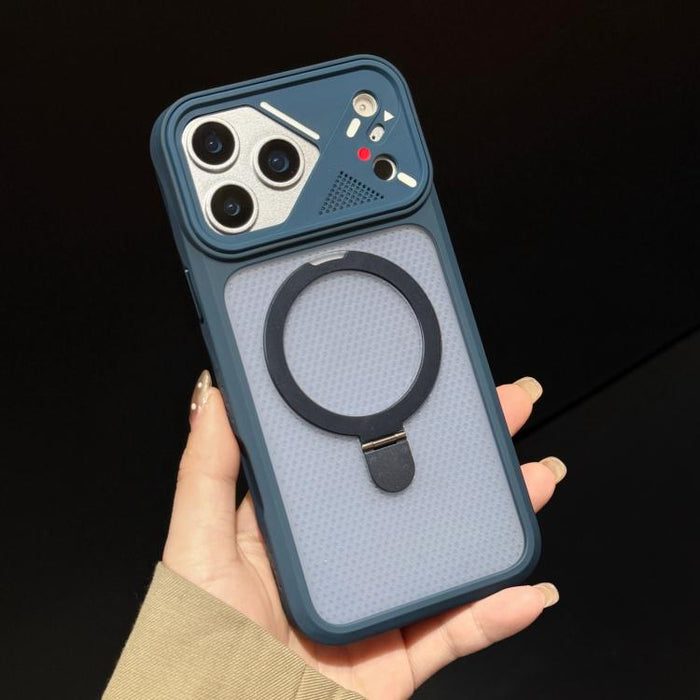Funda magnética para teléfono con soporte giratorio Ice Armor, For iPhone 12 Pro Max, For iPhone 12 Pro, For iPhone 11