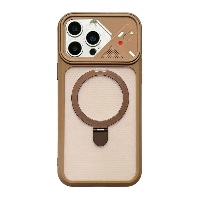 Funda magnética para teléfono con soporte giratorio Ice Armor, For iPhone 12 Pro Max, For iPhone 12 Pro, For iPhone 11