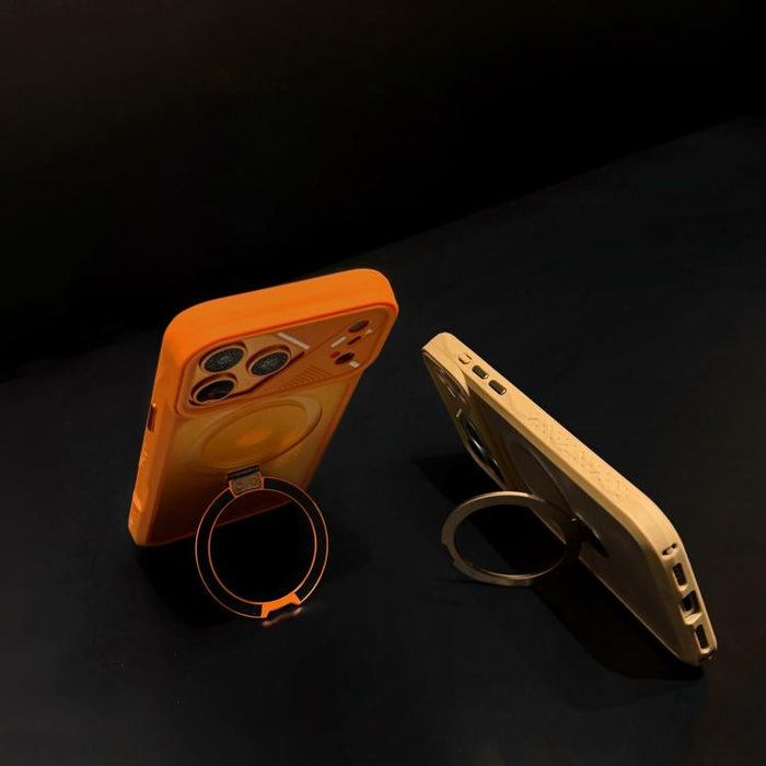 Funda magnética para teléfono con soporte giratorio Ice Armor, For iPhone 12 Pro Max, For iPhone 12 Pro, For iPhone 11