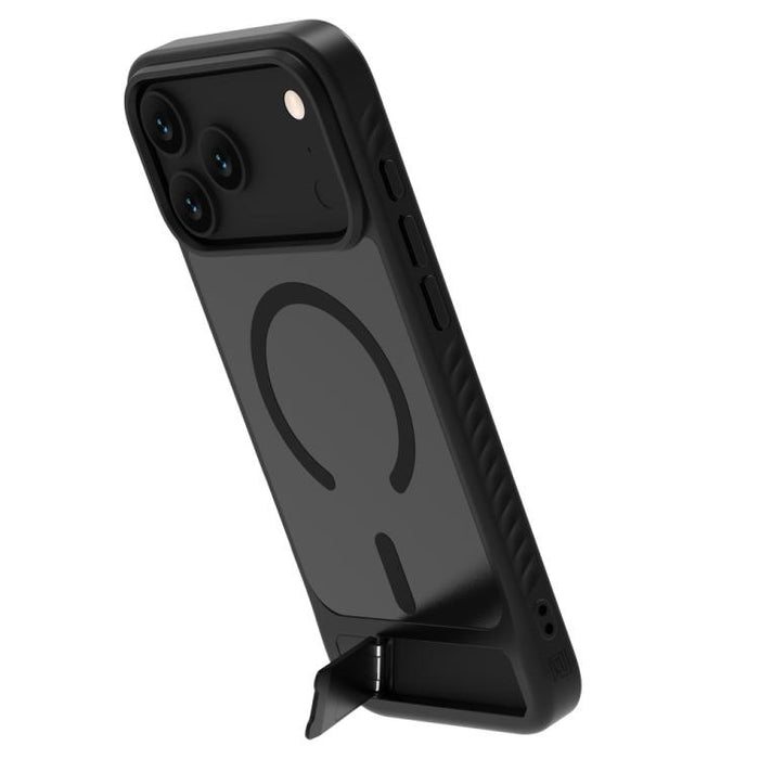 Funda magnética para teléfono LeReach Le-Chic Series con soporte oculto en forma de C, For iPhone 17 Pro Max