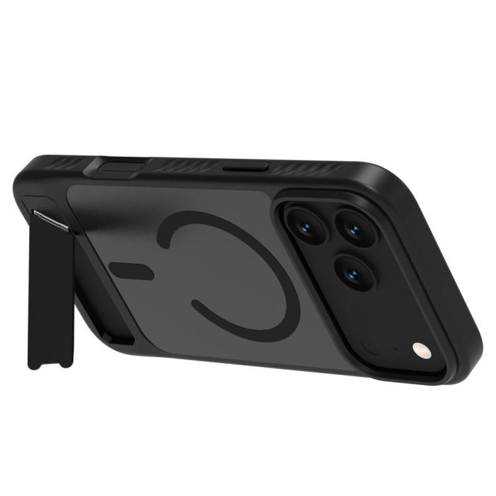 Funda magnética para teléfono LeReach Le-Chic Series con soporte oculto en forma de C, For iPhone 17 Pro Max
