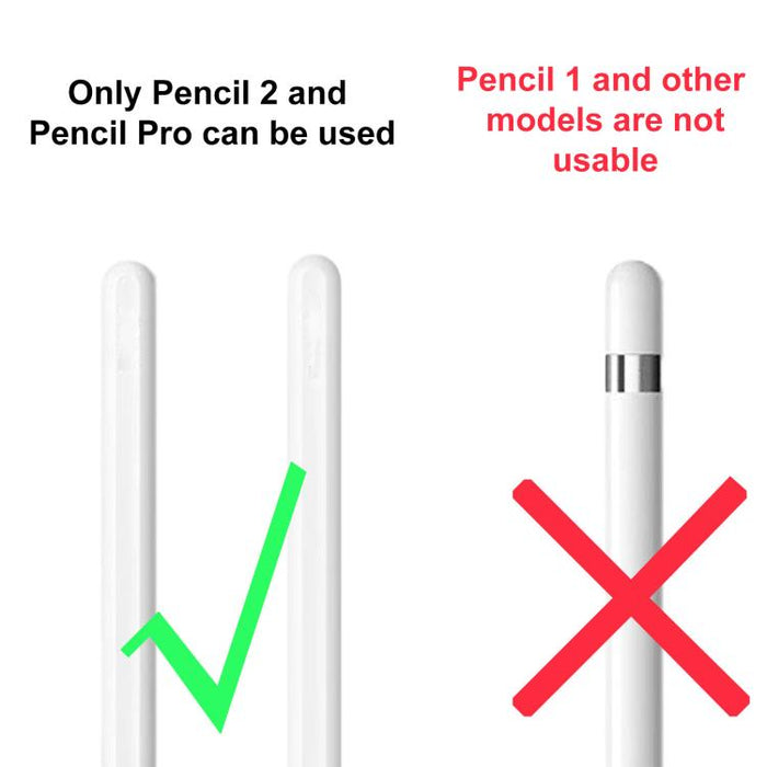 Estuche transparente desmontable para lápiz óptico, For Apple Pencil 2 / Pro