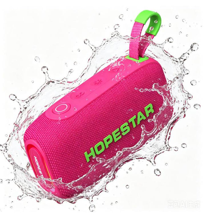 Altavoz inalámbrico Bluetooth HOPESTAR H67 de 30 W para exteriores, resistente al agua (IPX7).