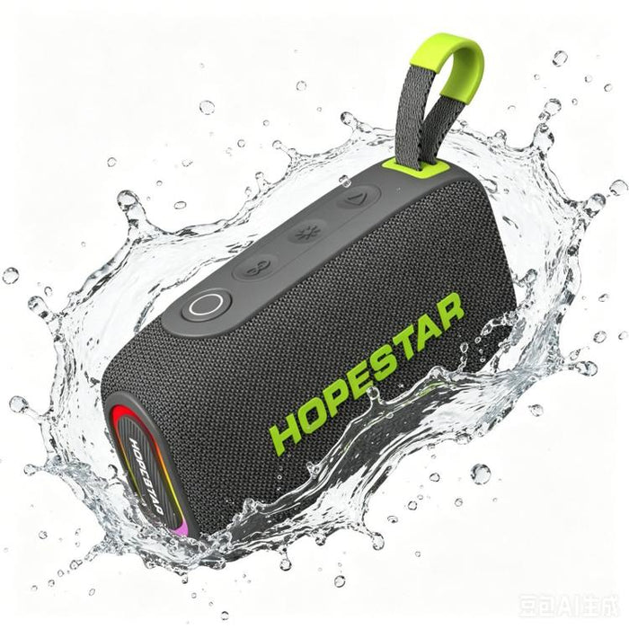 Altavoz inalámbrico Bluetooth HOPESTAR H67 de 30 W para exteriores, resistente al agua (IPX7).