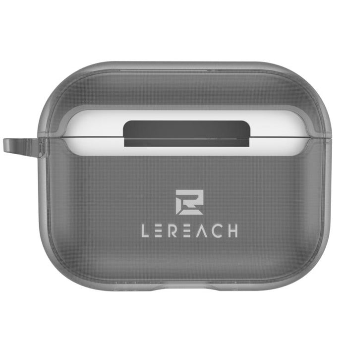 Estuche transparente para auriculares inalámbricos LeReach Mega Series con gancho, For AirPods Pro 3