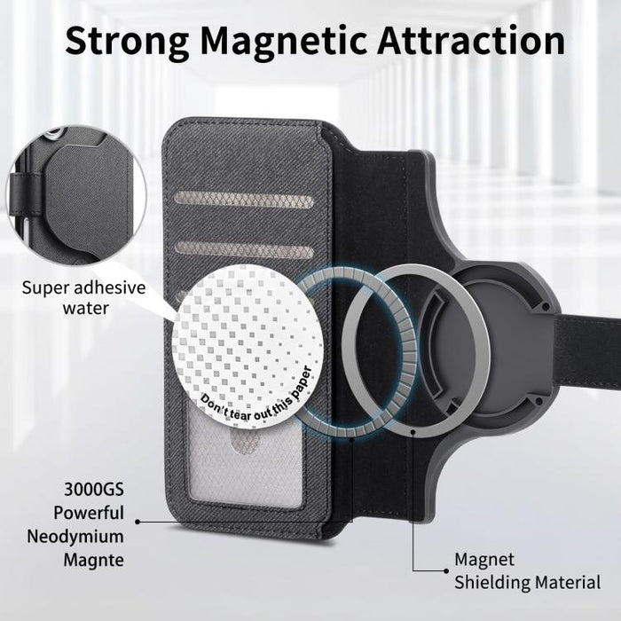 Funda de cuero para teléfono con cremallera, diseño de sarga, MagSafe RFID y protección antirrobo., For Xiaomi 17 Pro Max, For Xiaomi 15T Pro 5G, For Xiaomi 15T 5G, For Xiaomi Poco X7 Pro, For Xiaomi 15 Pro, For Xiaomi 15