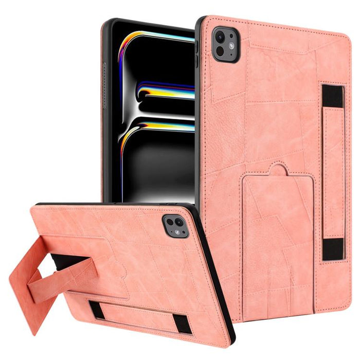 Pulsera Retro Funda para Tablet de Piel Vegana con Soporte, For iPad Air 13 2026 / 2025 / 2024, For iPad Air 2026 / 2025 / 2024, For iPad Pro 13 2025 / 2024, For iPad Pro 11 2025 / 2024, For iPad 2025 / 2022, For iPad mini 2024 / mini 6                ...
