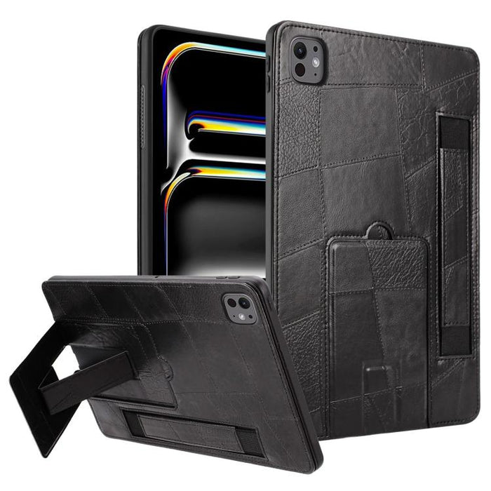 Pulsera Retro Funda para Tablet de Piel Vegana con Soporte, For iPad Air 13 2026 / 2025 / 2024, For iPad Air 2026 / 2025 / 2024, For iPad Pro 13 2025 / 2024, For iPad Pro 11 2025 / 2024, For iPad 2025 / 2022, For iPad mini 2024 / mini 6                ...