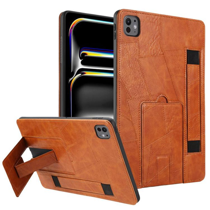 Pulsera Retro Funda para Tablet de Piel Vegana con Soporte, For iPad Air 13 2026 / 2025 / 2024, For iPad Air 2026 / 2025 / 2024, For iPad Pro 13 2025 / 2024, For iPad Pro 11 2025 / 2024, For iPad 2025 / 2022, For iPad mini 2024 / mini 6                ...