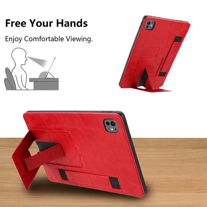 Pulsera Retro Funda para Tablet de Piel Vegana con Soporte, For iPad Air 13 2026 / 2025 / 2024, For iPad Air 2026 / 2025 / 2024, For iPad Pro 13 2025 / 2024, For iPad Pro 11 2025 / 2024, For iPad 2025 / 2022, For iPad mini 2024 / mini 6                ...