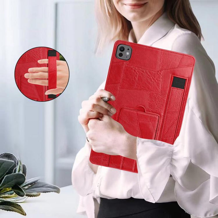 Pulsera Retro Funda para Tablet de Piel Vegana con Soporte, For iPad Air 13 2026 / 2025 / 2024, For iPad Air 2026 / 2025 / 2024, For iPad Pro 13 2025 / 2024, For iPad Pro 11 2025 / 2024, For iPad 2025 / 2022, For iPad mini 2024 / mini 6                ...