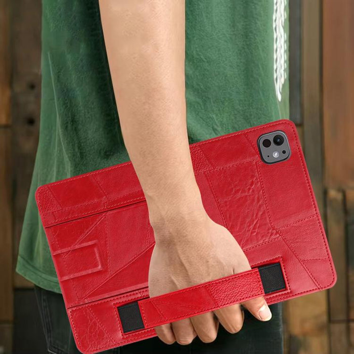 Pulsera Retro Funda para Tablet de Piel Vegana con Soporte, For iPad Air 13 2026 / 2025 / 2024, For iPad Air 2026 / 2025 / 2024, For iPad Pro 13 2025 / 2024, For iPad Pro 11 2025 / 2024, For iPad 2025 / 2022, For iPad mini 2024 / mini 6                ...