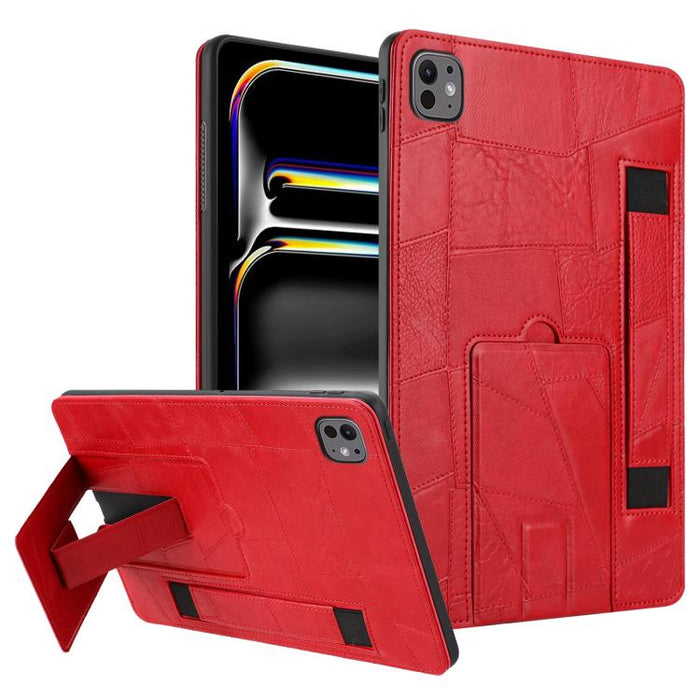 Pulsera Retro Funda para Tablet de Piel Vegana con Soporte, For iPad Air 13 2026 / 2025 / 2024, For iPad Air 2026 / 2025 / 2024, For iPad Pro 13 2025 / 2024, For iPad Pro 11 2025 / 2024, For iPad 2025 / 2022, For iPad mini 2024 / mini 6                ...