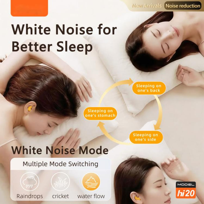 Auriculares inalámbricos Bluetooth Hileo Hi20 con reducción de ruido para dormir.