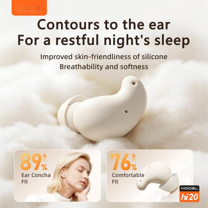 Auriculares inalámbricos Bluetooth Hileo Hi20 con reducción de ruido para dormir.