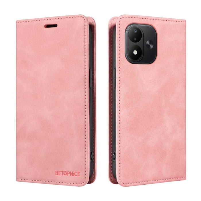 Funda de cuero antirrobo con protección RFID BETOPNICE, For Redmi 15a 5G