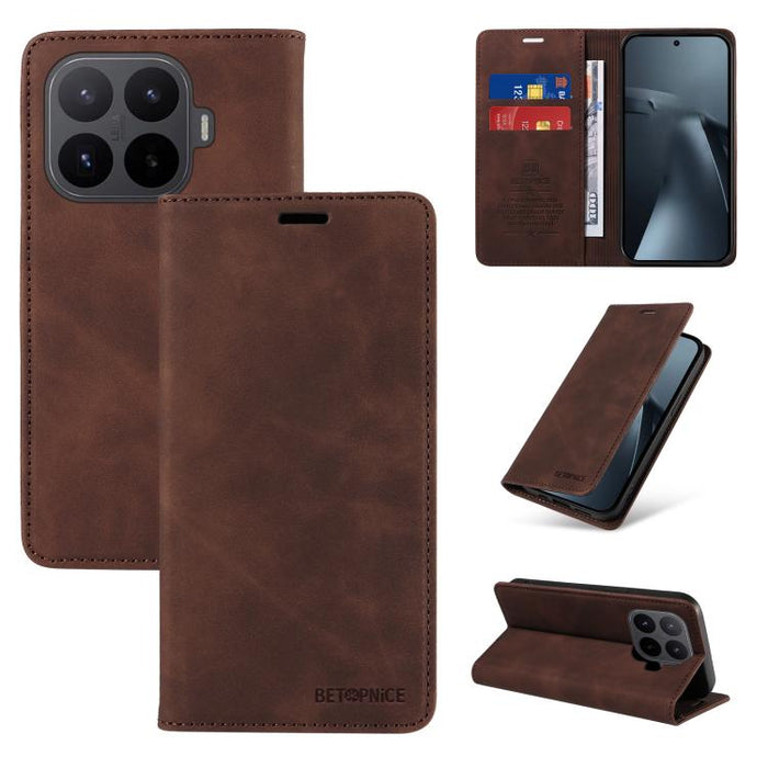 Funda de cuero antirrobo con protección RFID BETOPNICE, For Xiaomi 17 Max 5G, For Xiaomi 17T Pro 5G, For Xiaomi 17T 5G