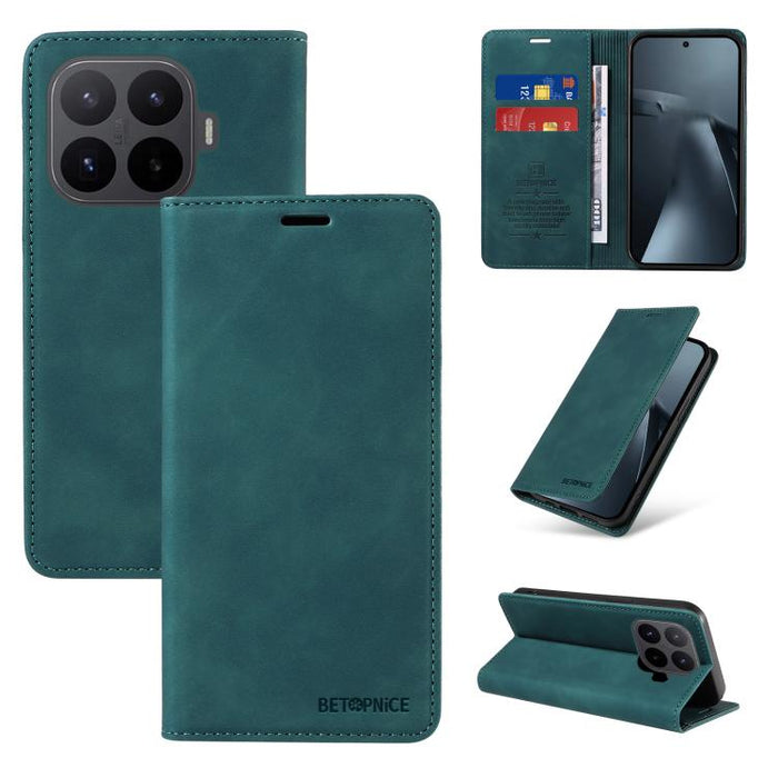 Funda de cuero antirrobo con protección RFID BETOPNICE, For Xiaomi 17 Max 5G, For Xiaomi 17T Pro 5G, For Xiaomi 17T 5G