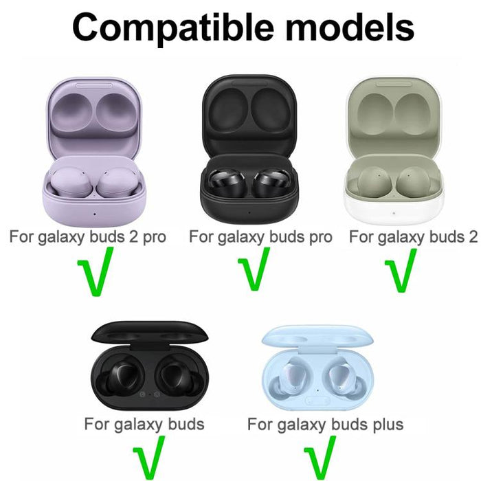 Kit de 3 pares de almohadillas de espuma viscoelástica de repuesto XDcase, tamaños S/M/L, cepillo de limpieza de color aleatorio, For Galaxy Buds Pro / R190