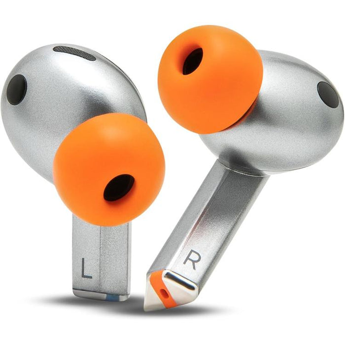 Kit de 4 pares de almohadillas de espuma viscoelástica de repuesto XDcase, tamaños XS/S/M/L, cepillo de limpieza de color aleatorio, For Galaxy Buds3 Pro / Buds4 Pro