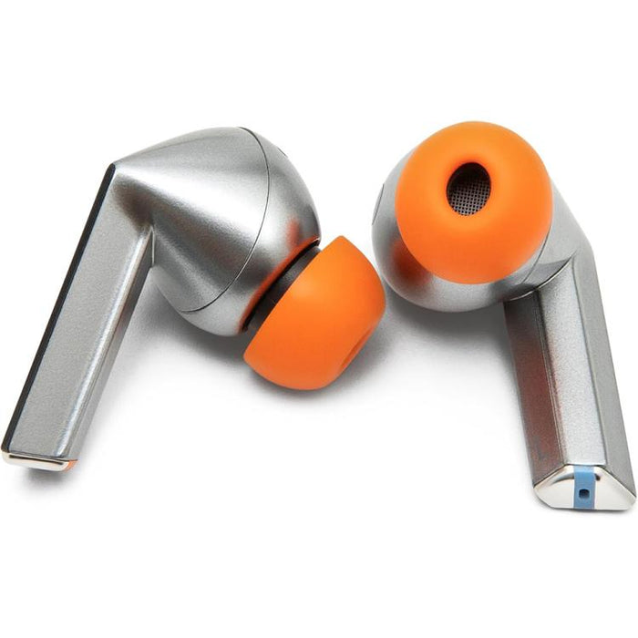 Kit de 4 pares de almohadillas de espuma viscoelástica de repuesto XDcase, tamaños XS/S/M/L, cepillo de limpieza de color aleatorio, For Galaxy Buds3 Pro / Buds4 Pro