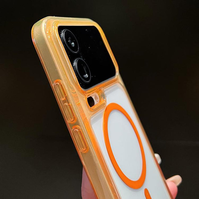 Funda para teléfono transparente magnética de TPU híbrida con orificios precisos y resistente a los golpes., For Xiaomi 17 Pro Max, For Xiaomi 17 Pro