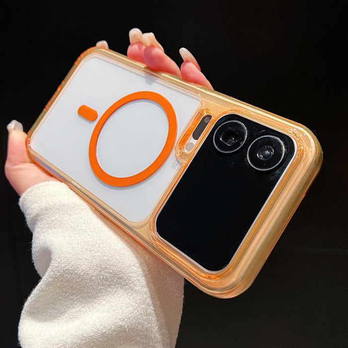 Funda para teléfono transparente magnética de TPU híbrida con orificios precisos y resistente a los golpes., For Xiaomi 17 Pro Max, For Xiaomi 17 Pro
