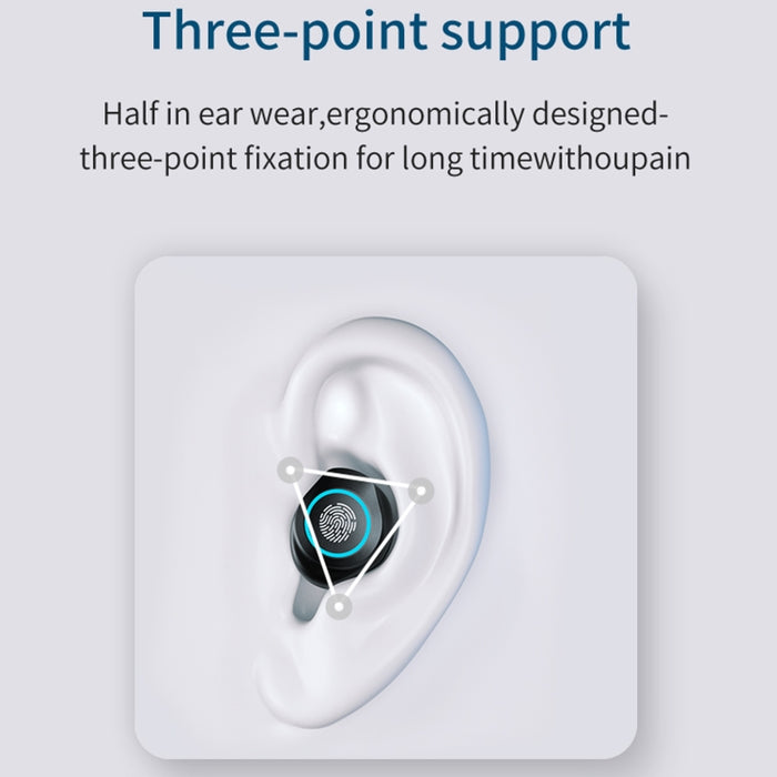 M17 Bluetooth 5.1 Pantalla LED Auricular Bluetooth inalámbrico impermeable táctil con caja de carga
