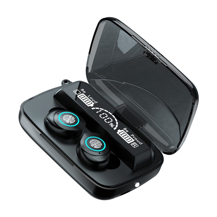 M17 Bluetooth 5.1 Pantalla LED Auricular Bluetooth inalámbrico impermeable táctil con caja de carga