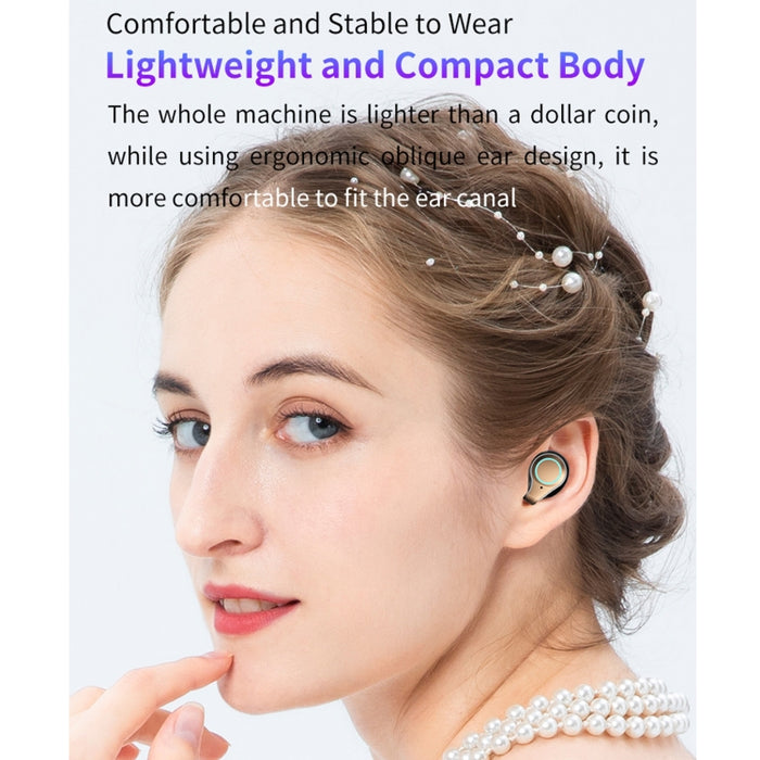 M18 Bluetooth 5.1 Pantalla LED Auricular Bluetooth inalámbrico impermeable con caja de carga