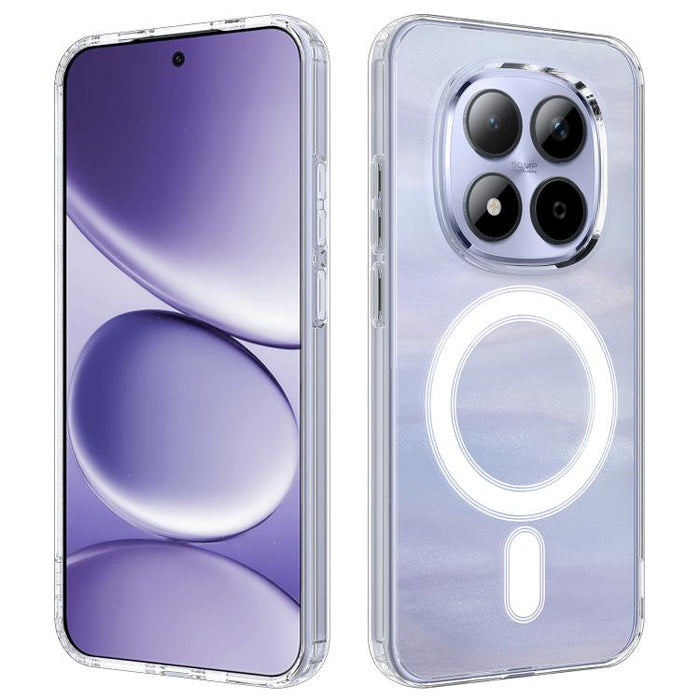 Funda para teléfono MagSafe de acrílico transparente, PC e híbrida de TPU., For Redmi 15a 5G / R70 5G / R70m 5G, For Redmi Turbo 5 Max/Poco X8 Pro Max, For Redmi Turbo 5 / Poco X8 Pro 5G, For Redmi Note 15 Pro+ 5G Global                                ...