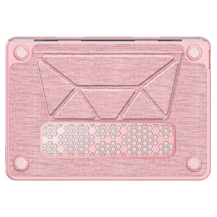 Funda protectora para portátil con soporte magnético y textura de tela Pro, For MacBook Neo 13 inch 2026 A18 Pro A3404