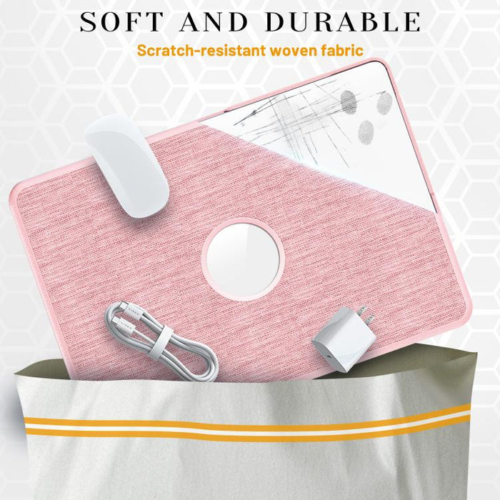 Funda protectora para portátil con soporte magnético y textura de tela Pro, For MacBook Neo 13 inch 2026 A18 Pro A3404