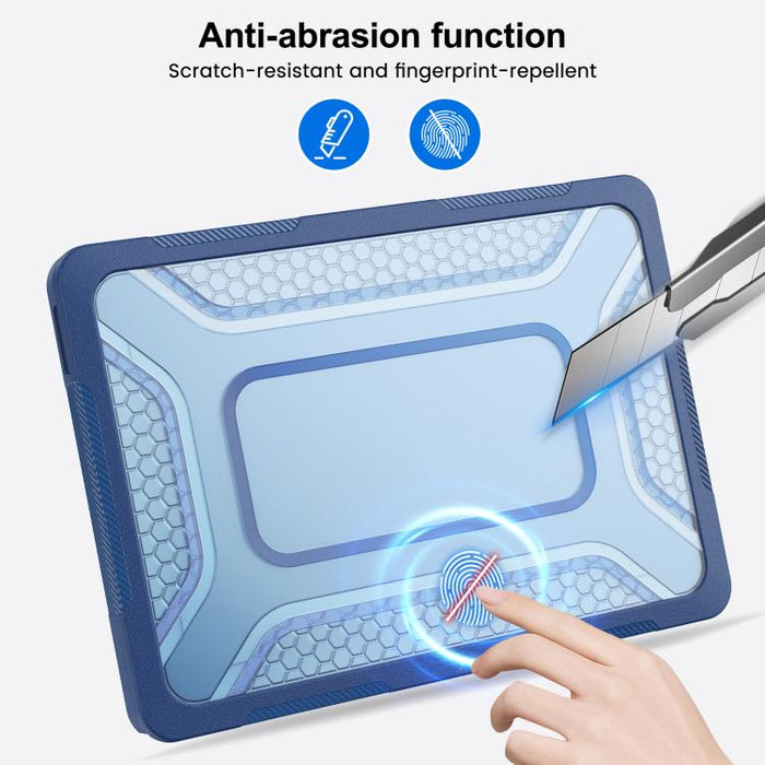 Funda protectora híbrida de PC, TPU, panal de abeja y soporte metálico para portátil, For MacBook Neo 13 inch 2026 A18 Pro A3404