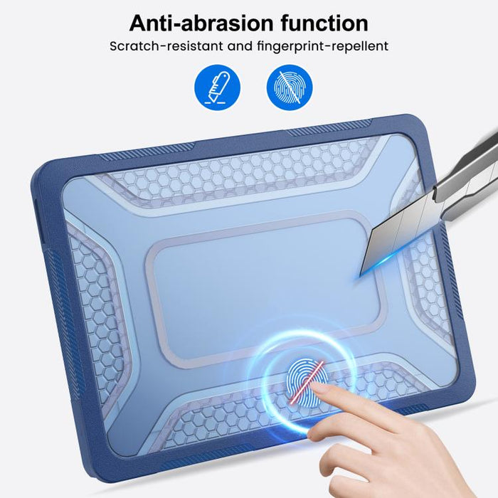 Funda protectora híbrida de PC, TPU, panal de abeja y soporte metálico para portátil, For MacBook Neo 13 inch 2026 A18 Pro A3404