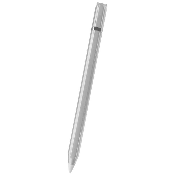 Funda protectora de silicona TPU transparente con diseño de gatito para lápiz óptico, For Apple Pencil 2 / Pro